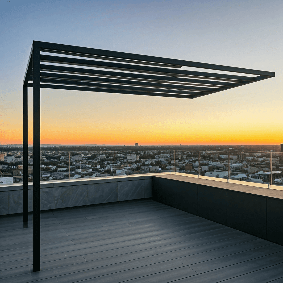 Elegant pergola design