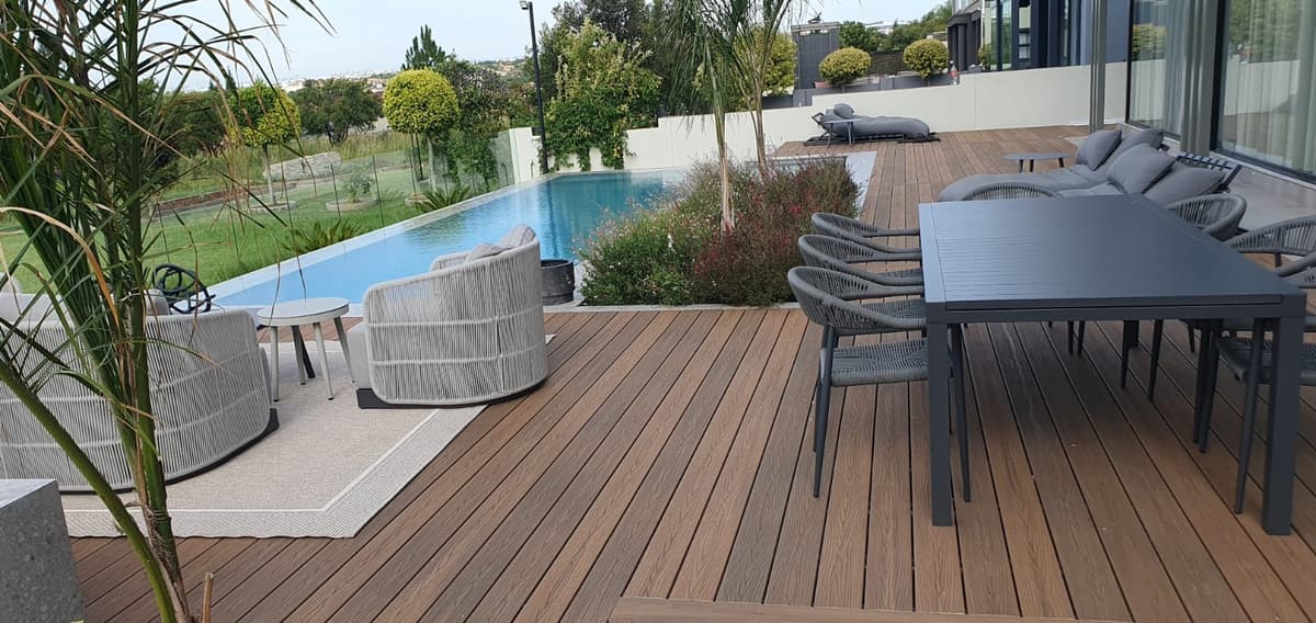 Stunning deck view