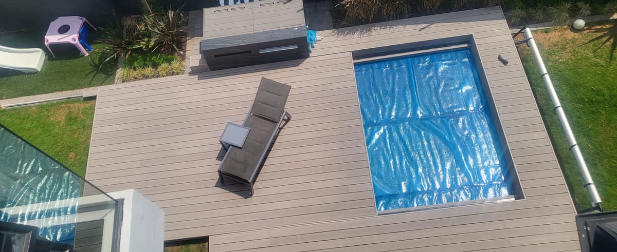 Pool decking project